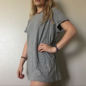 H&M grey tshirt dress!